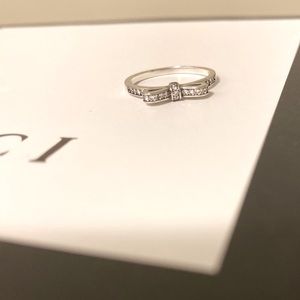 Sterling Silver Bow Ring